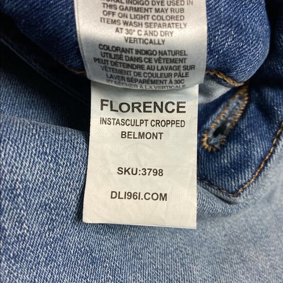 DL1961 Florence Instasculpt‎ Cropped Belmont Skinny 28 - Picture 5 of 6
